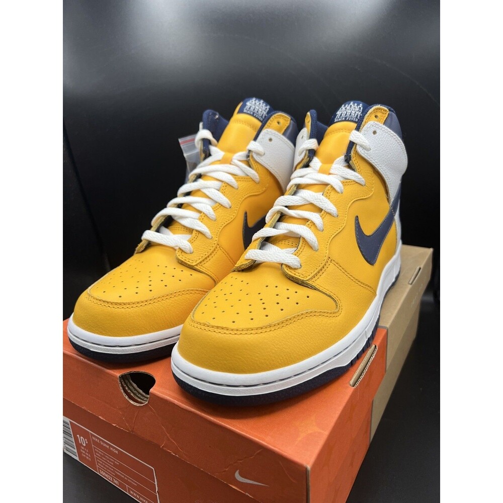 Nike Dunk High 'Harlem Rens Black Fives' Mens SZ 10.5 DS OG ALL (309432-741)
